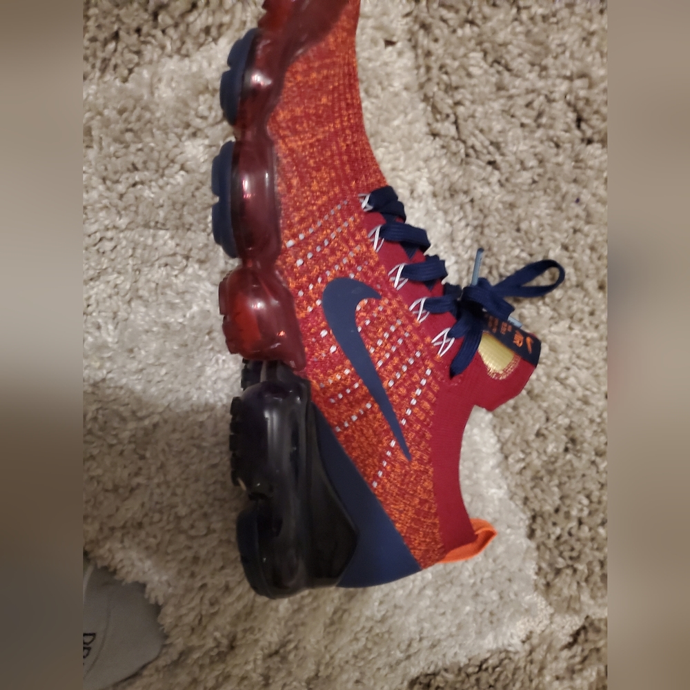 Nike Air VaporMax Flyknit 3Noble Red Blue Void